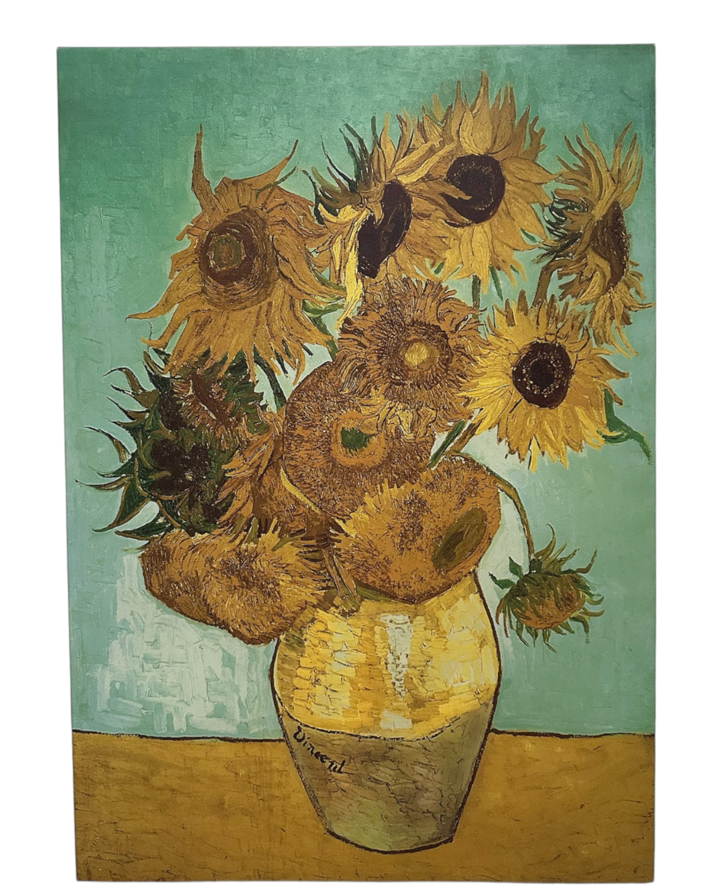 "Słoneczniki" (Sunflower's) Vincent van Gogh postimpresjonizm plakat płótno reprodukcja Oil Giclée